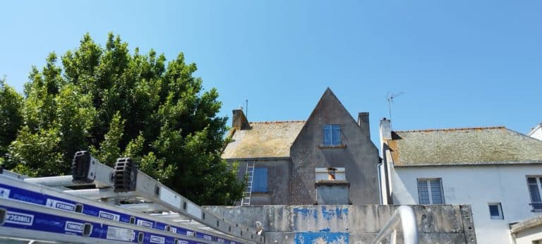 nettoyage toiture 2 - Pont l'abbé, Pays Bigouden